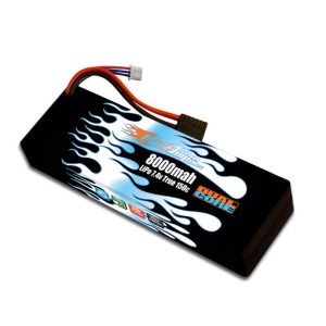 Max Amps Hard Case Race Edition LiPo 8000 2S 7.4v Dual Core Battery Pack