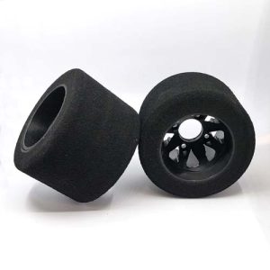 Gone Banana's Racing - 2.0x2.75 Drag Skinz 1/10 scale 4 bolt Wheel and Foam Tires