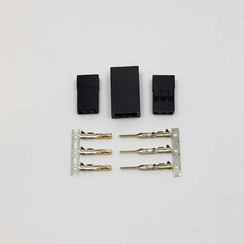 Server JR Plug Male and Female Kit (wire not included) for JR or Futaba