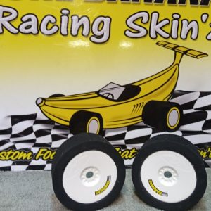 Gone Banana's 17mm 1/8 Scale Speed Run Foam Wheel "White"